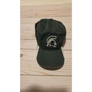 Michigan State Spartans Youth Cap YOUTH Hat Starter Green White Adjustable
